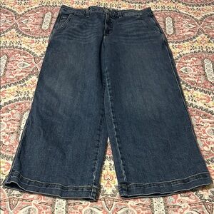 Classic Blue Wide-Leg Jeans